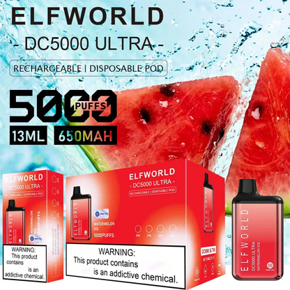 ELFWORLD DC5000 ULTRA Disposable Vape