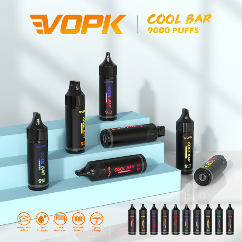 VOPK Cool Bar 9000 Puffs  Disposable Vape