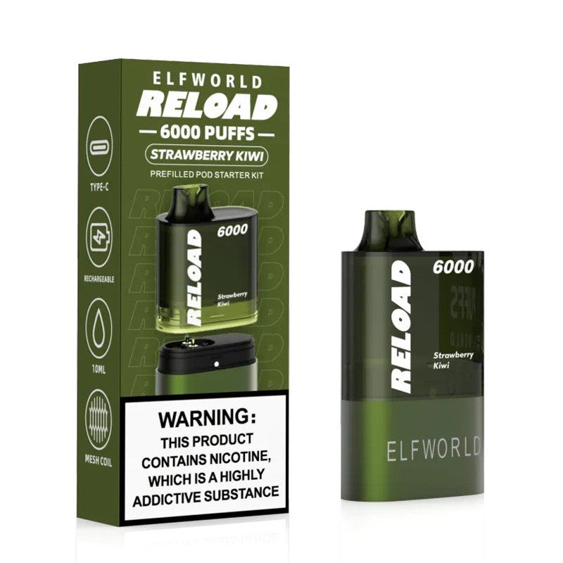 ELFWORLD Reload 6000 Puffs Disposable Vape