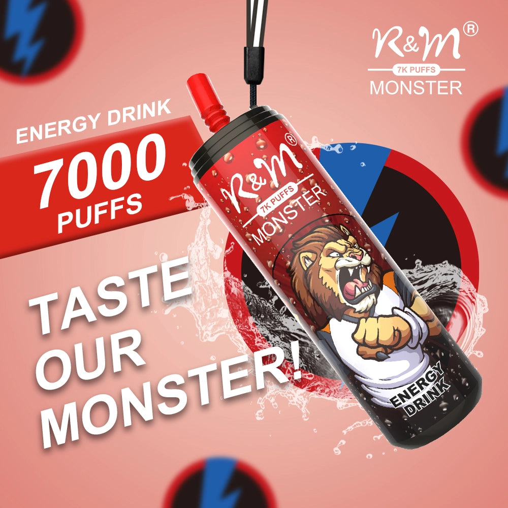 R&M Monster 7000 Puffs Disposable Vape