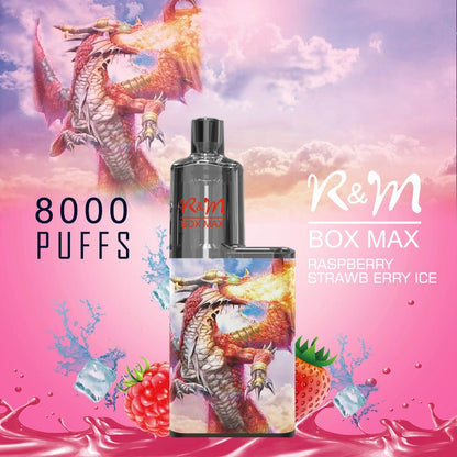 R&M  BOX  MAX 8000 Puffs Disposable Vape