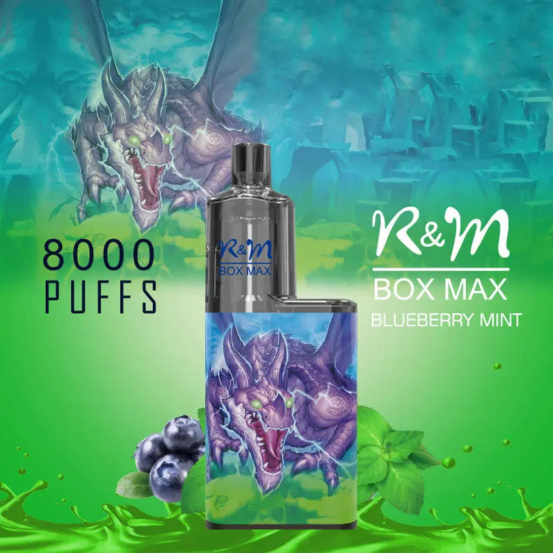 R&M  BOX  MAX 8000 Puffs Disposable Vape