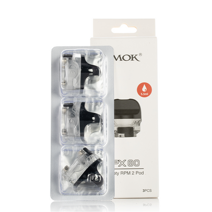 SMOK IPX 80 Replacement Empty Pod Cartridge 5.5ml (3pcs/pack)